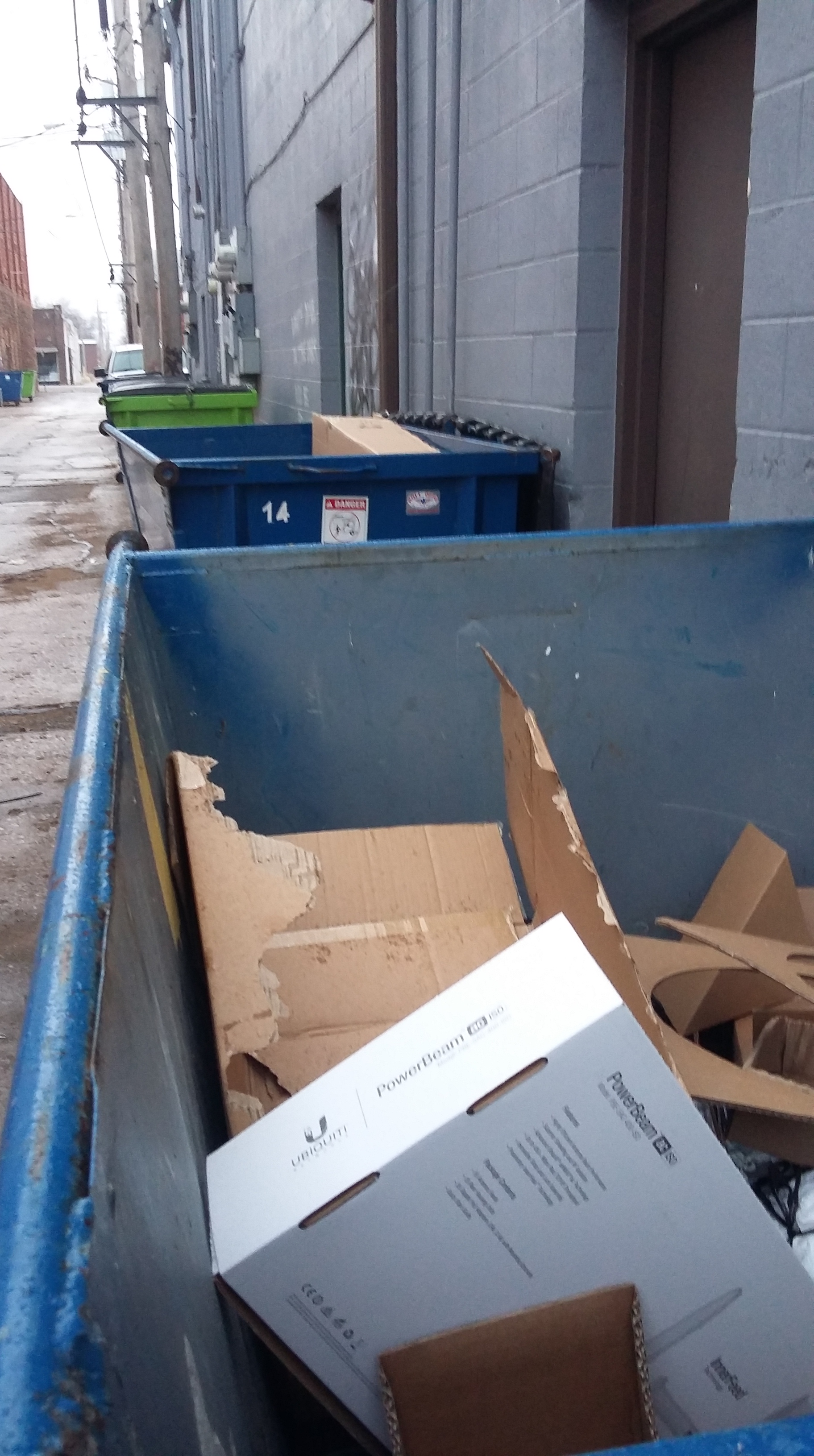 Do you see potential for these boxes outside the landfill, never to be used again? Click for inspiration.